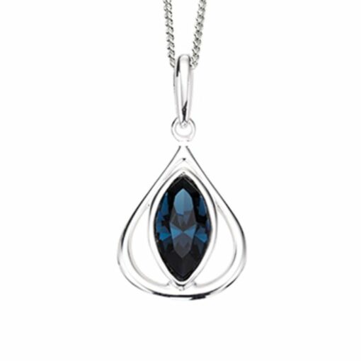 montana crystal pendant
