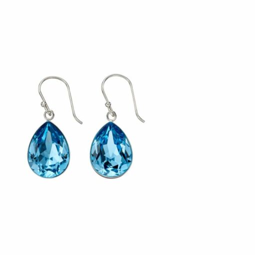 aquamarine crystal drop