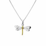 Sterling Silver Dragonfly Pendant