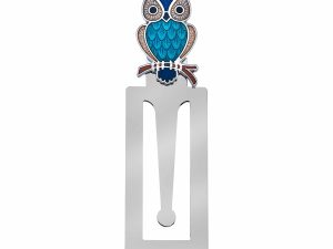 0271 turquoise owl bkmk