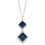 Montana Double Square Pendant