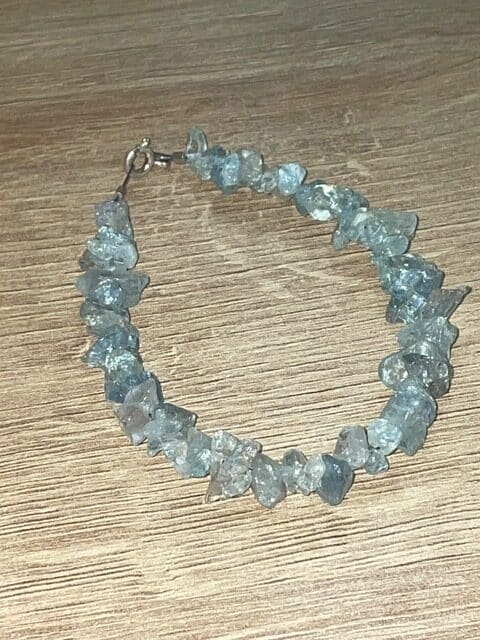 Aquamarine bracelet