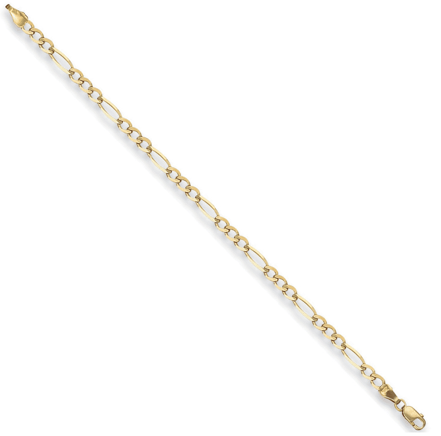Figaro gold - Gold bracelets - Trium jewelry