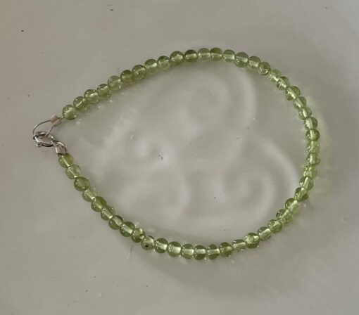 Handmade Peridot Bracelet