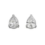 Pear Shaped Cz Studs