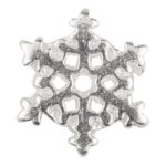 Snowflake Charm Bead