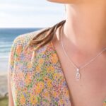 Silver Rose Gold Heart Pendant