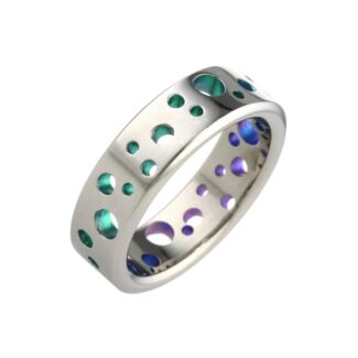 Ti2 Titanium Circles 6mm Ring