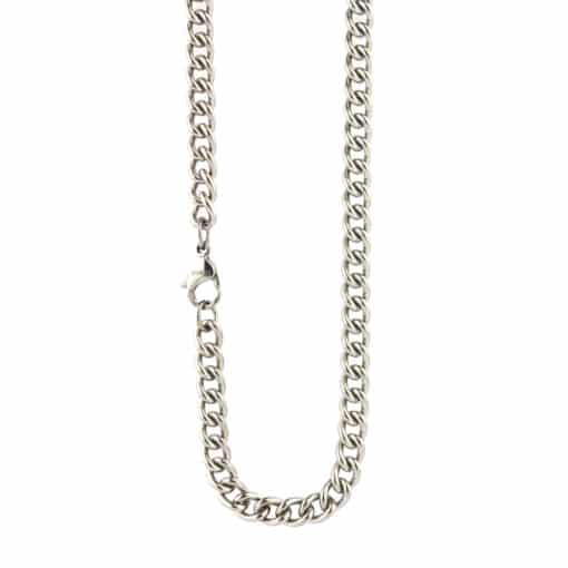 Ti2 titanium Curb Chain Necklace