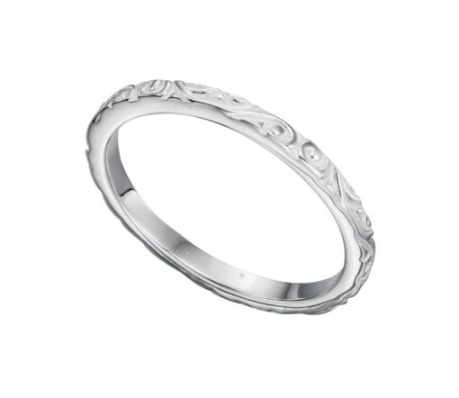 scroll band ring