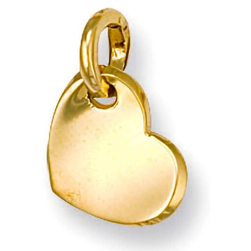 heart tag pendant