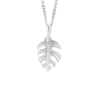 Sterling Silver Palm Leaf Pendant