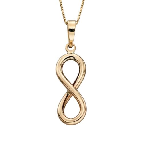 gold infinity pendant