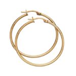 gold large hoops
