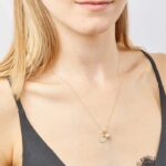 9Ct Gold Birthstone Pendant 8 Gold Birthstone Pendant